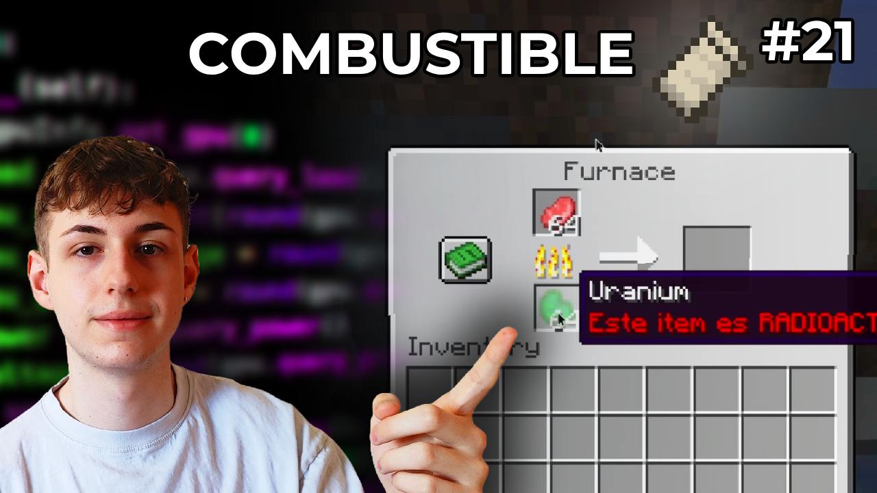 Crear combustible en Minecraft